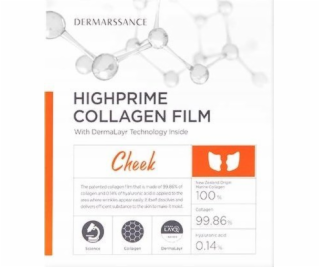 DERMARSSANCE_Highprime Collagen Film Cheek náplasti 5ks.