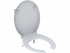 WC sedátko 502.791.00.1 / GEBERIT / SELNOVA COMFORT / WC sedátko, S OTEVŘENÝM SEDÁTKEM, SPODNÍ MONTÁŽ, KOVOVÉ ZÁVĚSY, ANTIBAKTERIÁLNÍ /