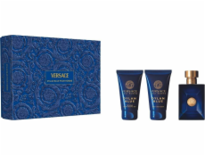 SET VERSACE Dylan Blue Pour Homme EDT sprej 50ml + BALZÁM PO HOLENÍ 50ml + SPRCHOVÝ GEL 50ml