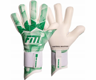 Rukavice Football Masters FM Varis X PRO WHITE GREEN S955459