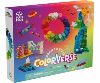 Plus Plus PLUS-PLUS NAUČTE SE STAVIT KOLORVERSUM - 1000 P...