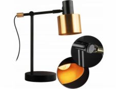 Stolní lampa GTV GTV Selvia II LB-SELVII-44-DEC stolní lampa 1x25W E14 zlatá/černá