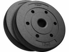 Rebel Bituminous set závaží 2x15kg, otvor 51mm - pro olympijské tyče, REBEL ACTIVE