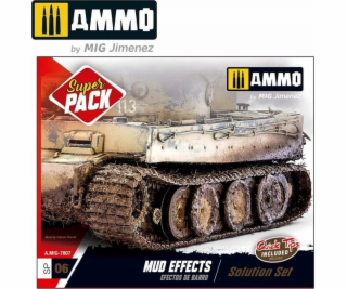 Vallejo Ammo: Super Pack - sada řešení pro bahenní efekty