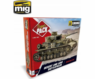 Vallejo Ammo: Super Pack – sada řešení pro pouštní a vypr...