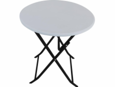 Saska Garden SKLÁDACÍ STŮL BALKONOVÝ CATERING BÍLÝ 60x72CM