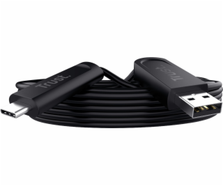 Trust USB kabel Trust Iris Kabel Kit 10m USB-A / USB-C černý