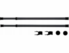 Wenko Šatní tyč, tyč na šaty HERKULES 2 kusy, 75-120 cm, WENKO