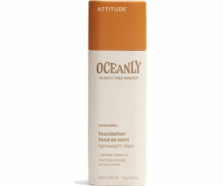 Attitude Oceanly, Light Coverage Foundation, karamel, 12 g