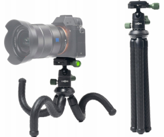 Manfrotto C-ROPE Creatorpod Flexibles Stativ mit 360° Kug...