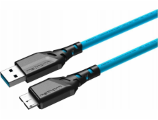 Ednet USB kabel Mathorn MTC-520 Foto kabel 5m 10Gbps USB A - MicroB ArcticBlue