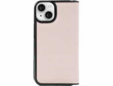 Incipio Kate Spade New York Wrap Folio Case – kožené flipové pouzdro iPhone 15 (bledé Vellum)