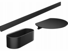 Žádné Vonios aksesuaru rinkinys Hansgrohe WallStoris, 27966670, juoda matine