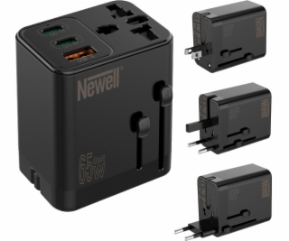 Newell Charger NEWELL Síťová nabíječka GaN cestovní adapt...