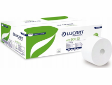 Cliro Lucart Eco 900 ID - Toaletní papír, 2 vrstvy, 202 m, sběrový papír 12 rolí