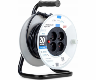 Montis Prodlužovací kabelová cívka MT103-20 4x2p+Z IP20 1...