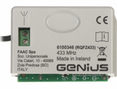 Faac RÁDIOVÝ MODUL PRO BRÁNY GENIUS-XF433 FAAC