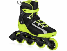 Rekreační kolečkové brusle Spokey MrsFIT lime velikost 41