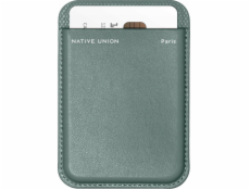 Native Union Native Union (Re)Classic Wallet – kožená peněženka kompatibilní s MagSafe (břidlicově zelená)