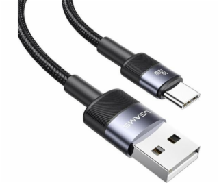 Usams USB kabel USAMS SET USB to USB-C kabel 3A 1,2m Rych...