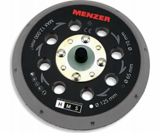 Menzer 125mm Víceotvorový brusný kotouč Menzer pro ETS - ...