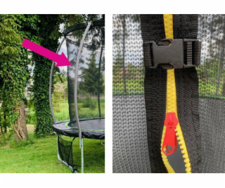 Vnitřní síť Lean Sport pro trampolínu Sport Max 8 stop rů...