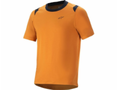 Alpinestars ALPINESTARS A-DURA DRI WOOL SS JERSEY, tmavě zlatá Velikost: XL