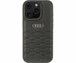 Audi Audi Synthetic Leather iPhone 16 Pro 6.3 černo/černý...