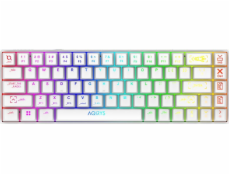 Klávesnice AQIRYS Mira White Outemu Red (AQI-GA-KB-7)