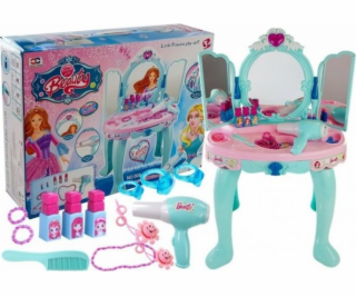 Lean sportovní toaletní stolek Beauty Set se zrcadlovým s...
