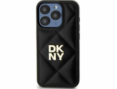 DKNY DKNY DKHCP15SPQDSLK iPhone 15 6.1 černo/černé logo Quilted Stack