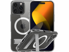 Spigen Spigen Caseology Capella MagSafe Kickstand, čirá bílá stříbrná - iPhone 16 Pro Max