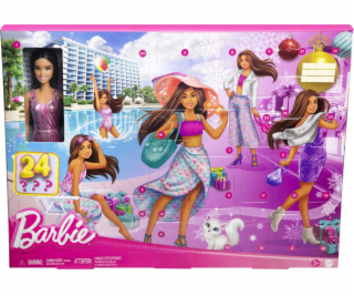 Panenka Barbie Adventní kalendář Barbie s panenkou a 24 p...