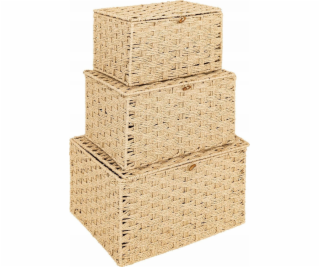 Tkané úložné boxy Atmosphera ELIO, 3 kontejnery