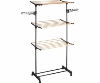 Kipit sušák na prádlo PLASTIWOOD, 80-140 x 57 x 165 cm