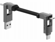 Rolling Square Cable sada-kroužek na klíče Rolling Square inChar USB adaptér