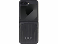 Audi Audi Syntetická kůže MagSafe Z Flip6 F741 černá/černá pevná skříň AU-TPUPCFlip6-Q5/D1-BK