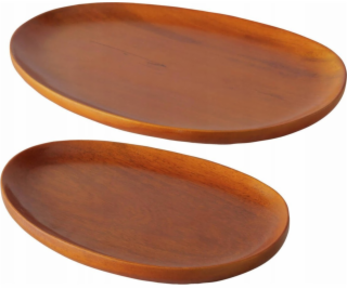 Sada dřevěných podnosů Boltze TORIN, 20-29 cm