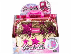 Nice Suitcase Make Up Girabrilla zlatá s hvězdičkami Nice
