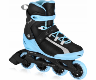 Rekreační kolečkové brusle Spokey MrsFIT modré vel. 37