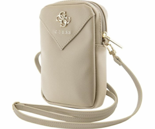 Guess kabelka Guess GUWBZPGSTEGD Zip Triangle 4G zlatá/sv...