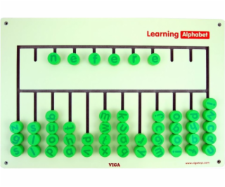 Viga Senzorická rada pro výuku abecedy