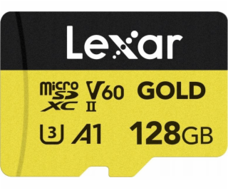 Lexar Professional Gold SD karta 128 GB UHS-II/U3 A1 V60 ...