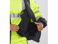 Pánská bunda BEESWIFT BEESWIFT Europe Warning Bomber Jacket, velikost L, žlutá