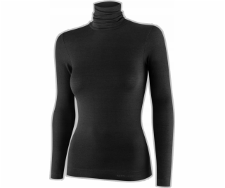 Brubeck LS1627W Dámský rolák COMFORT MERINO černý L