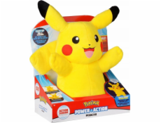Pokemon POKEMON Power Action Pikachu interaktivní hračka, plyšová, 25 cm