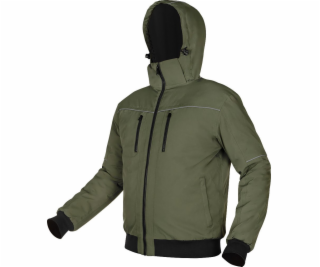 Pánská bunda Neo Tools Bunda s kapucí OUTDOOR, zelená, ve...