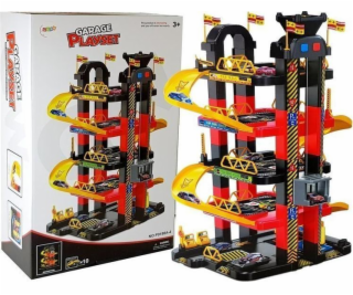 LeanToys Garáž 5-úrovňové parkování Bateriový výtah pro 1...