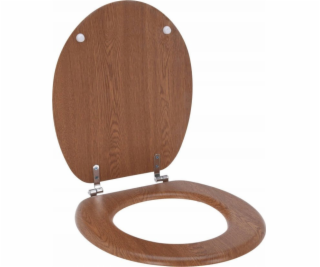 WC sedátko Bathroom Solutions WC sedátko MDF, vzor dřeva