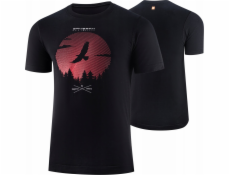 Brubeck SS1265M pánské tričko s krátkým rukávem OUTDOOR WOOL PRO černá S - EAGLE 1